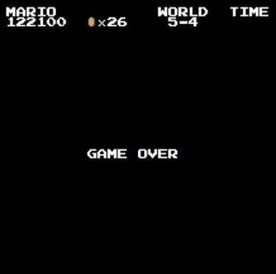 game over!